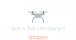Dron s živým přenosem do mobilu