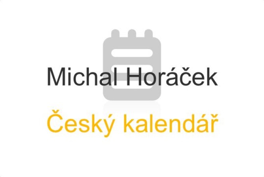Michal Horáček Český kalendář