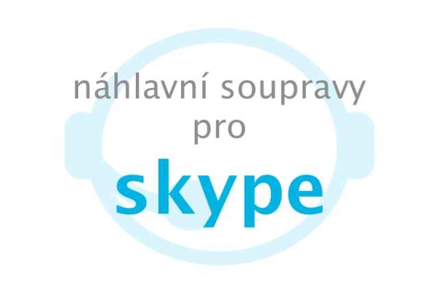 Náhlavní soupravy pro Skype