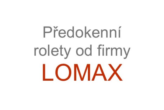 předokenní rolety lomax recenze